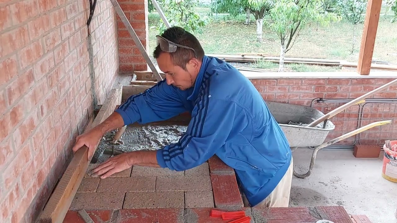 Construcție foișor.Ep 22 / Finalizare vatră șamotă cuptor și gratar