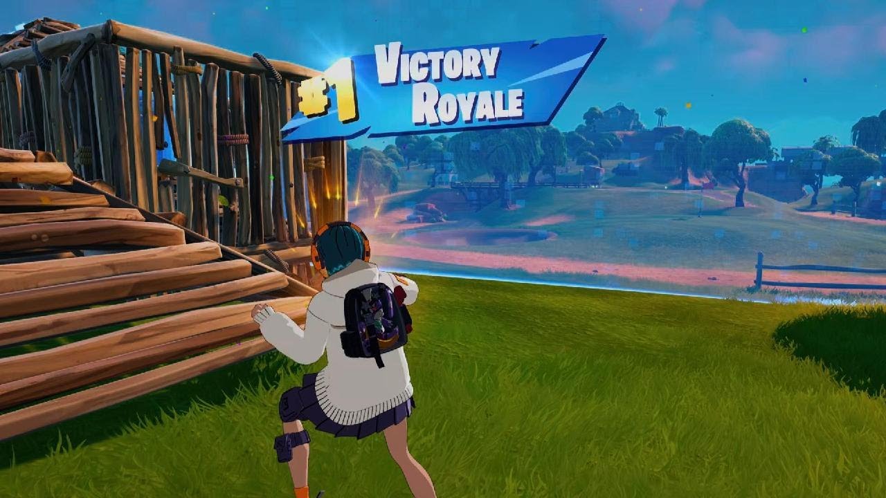 Fortnite New UPDATE and New Victory Royal #1 jfkSenica