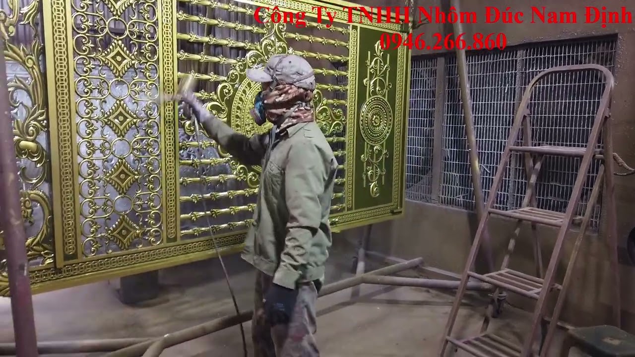 Khi cửa cổng nhôm đúc mạ đồng trở thành biểu tượng sang trọng