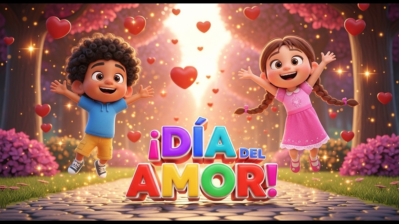 🎬 Día del Amor y la Amistad💖 Canción Infantil de la Amistad