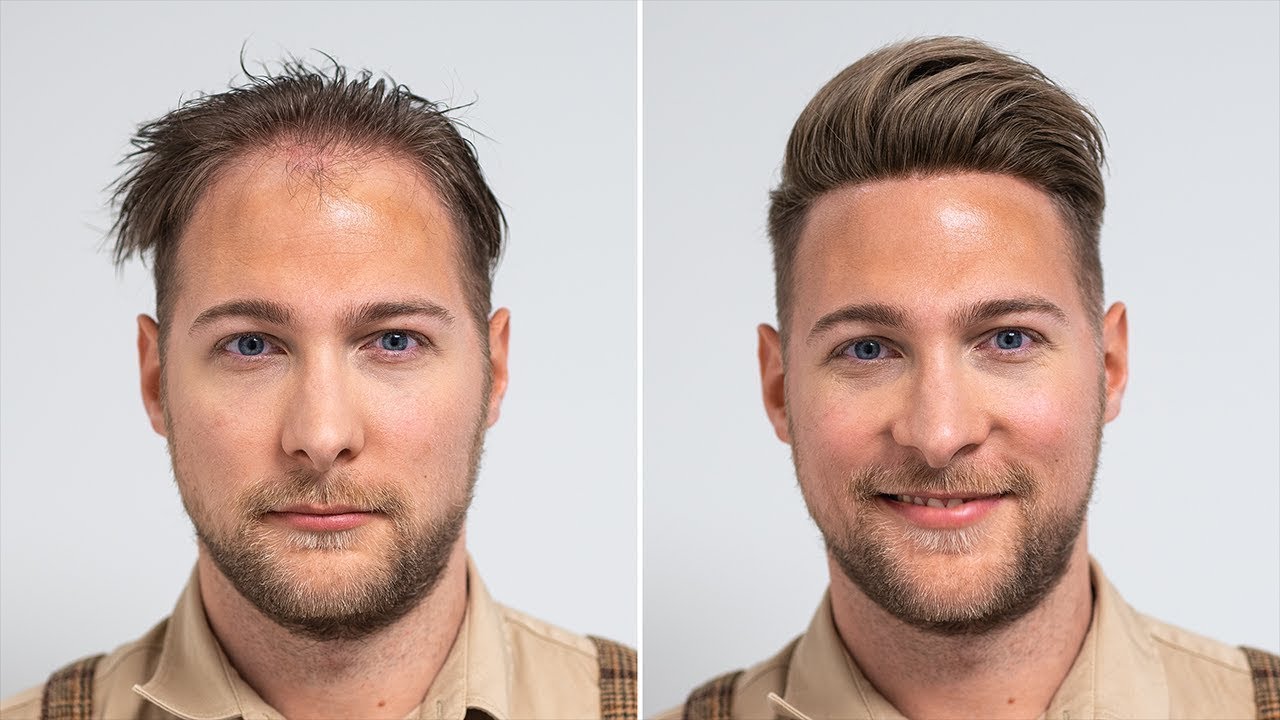 Fade Pompadour | Transformation with hair system | Hairsystems Heydecke