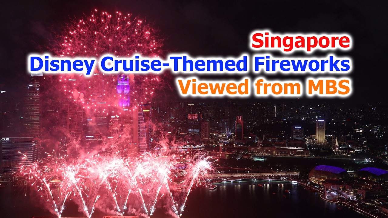Disney Adventure Fireworks & Drone Display