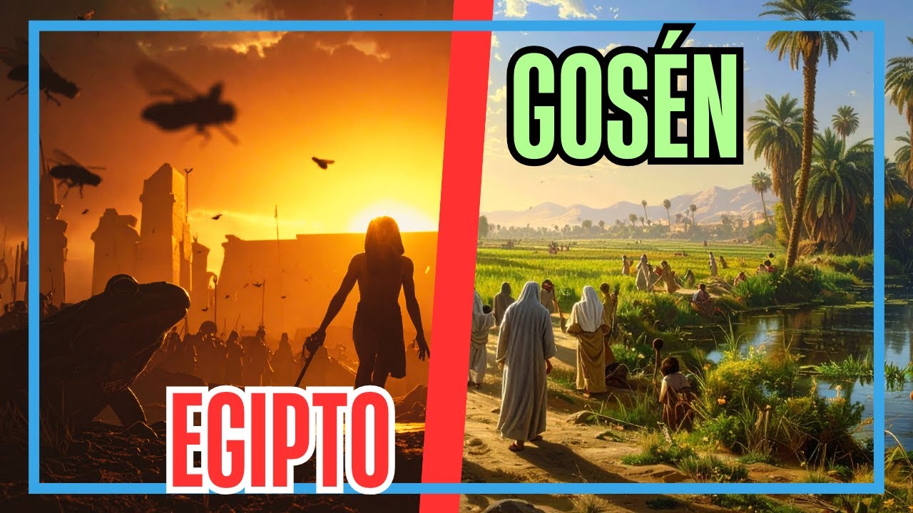 Éxodo 8 👉 Explicación | ¿Por qué DIOS PROTEGIÓ la Tierra de Gosén de las plagas?