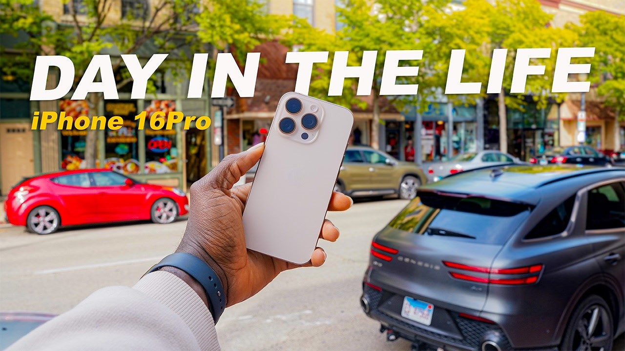 iPhone 16 Pro Real Day In The Life Review (Camera & Battery Test)