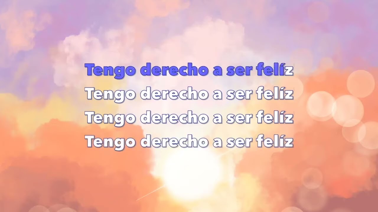 SON 3 - Tengo derecho a ser feliz karaoke