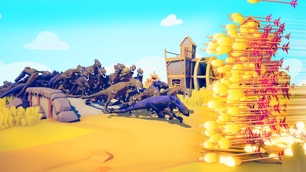 100x RAPTOR vs 1000x OP UNITS | TABS - Totally Accurate Battle Simulator