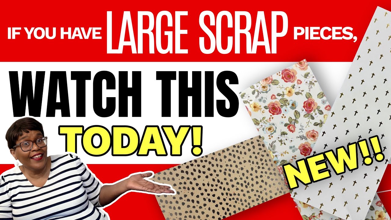 STOP TOSSING SCRAPS!  Thrifty & Creative Way To Use Scraps!  BEGINNER FRIENDLY