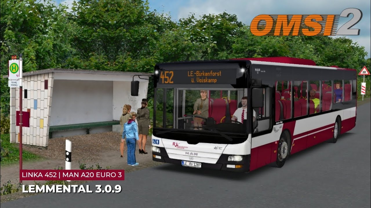 OMSI 2 #067 [CZ] Lemmental 3.0.9 » 452 | NEOMAN Overhaul A20 (euro 3) ▪ verze 2.2.0