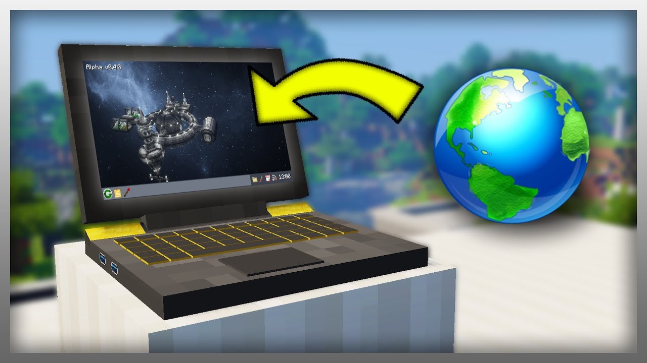 ✔️ DEVICE MOD 0.4.0: Web Browser & More! (Minecraft)