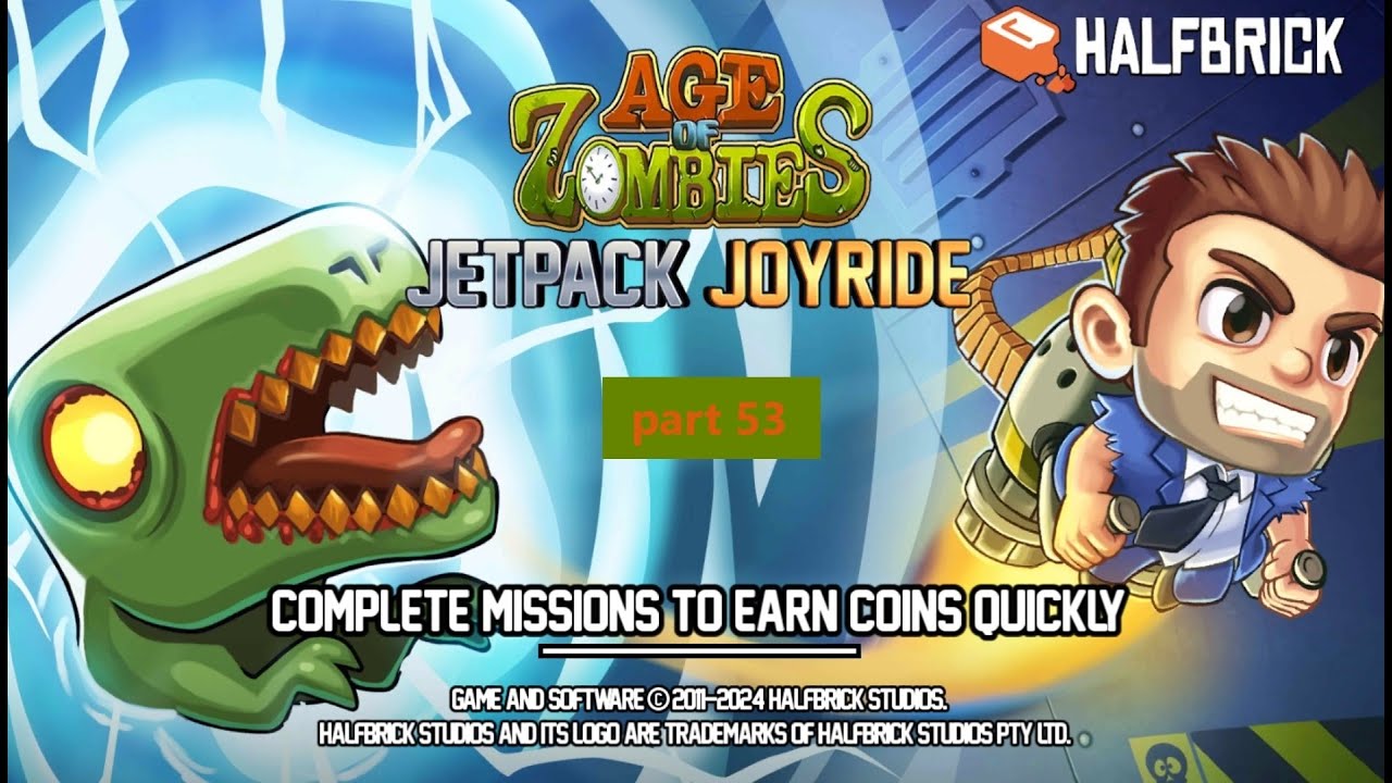 Jetpack joyride part 53: Age of Zombies