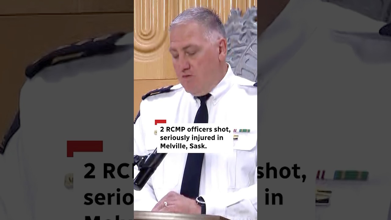 Двое офицеров RCMP ранены в результате стрельбы в Мелвилле, Саскачеван