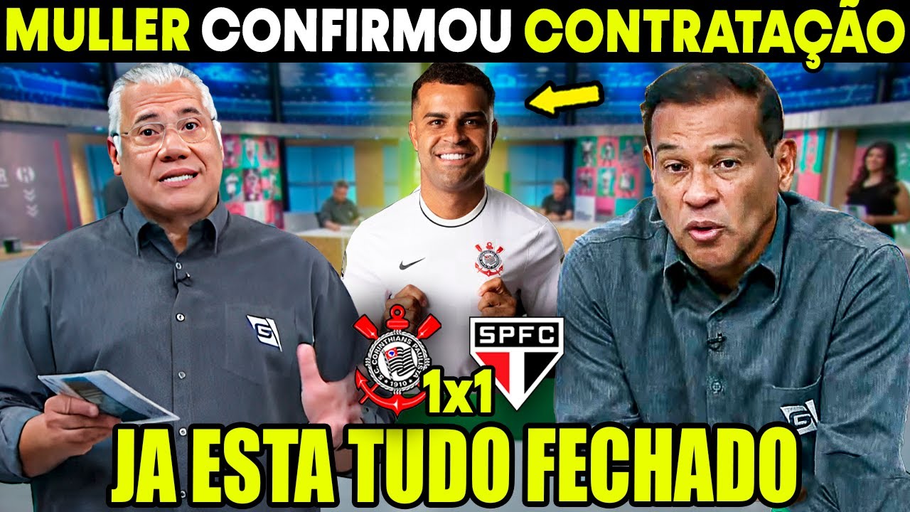 AGORA!! MULLER CONFIRMOU NOVA CONTRATAÇÃO 