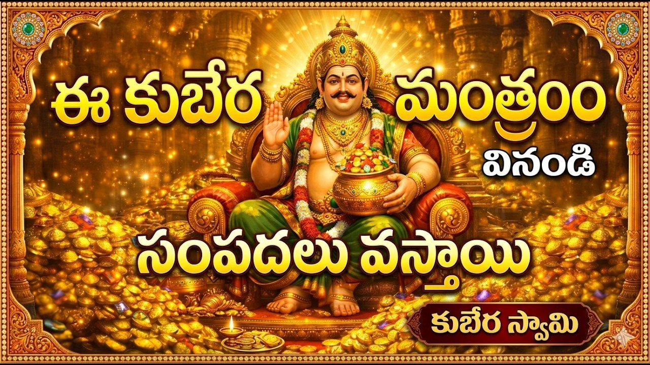 ఈ కుబేర మంత్రం వినండి – సంపదలు వస్తాయి | Kubera Swamy Song Telugu