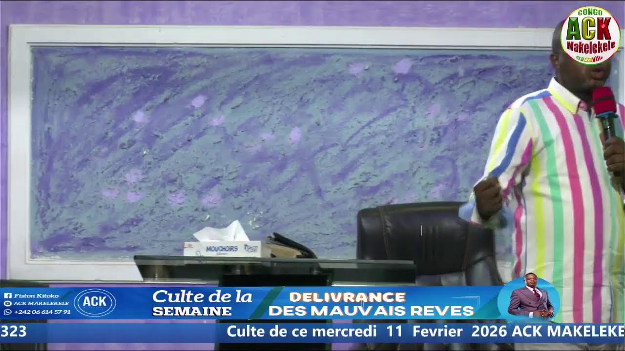 Diffusion en direct de ACK MAKELEKELE