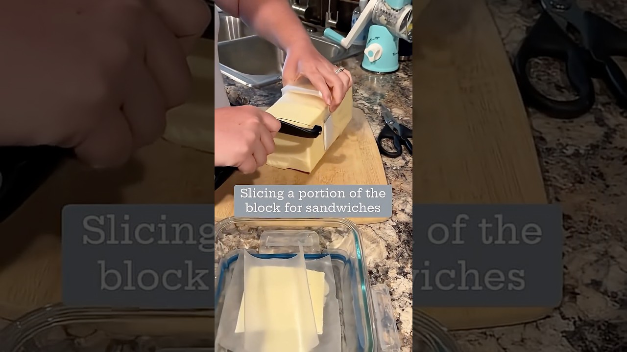 How we store our bulk cheese from #azurestandard 🧀 #rawmilk #homestead #foodpreparation