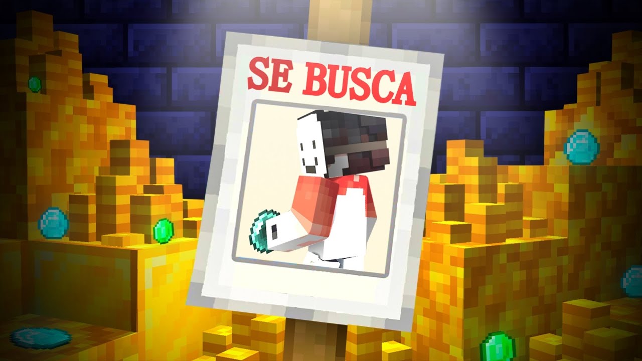 El Hombre m&aacute;s Buscado de TODO Minecraft - Pel&iacute;cula Completa