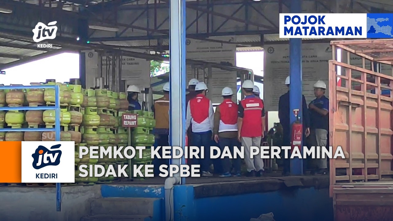 KEDIRI - PEMKOT Kediri Dan Pertamina Sidak Ke SPBE