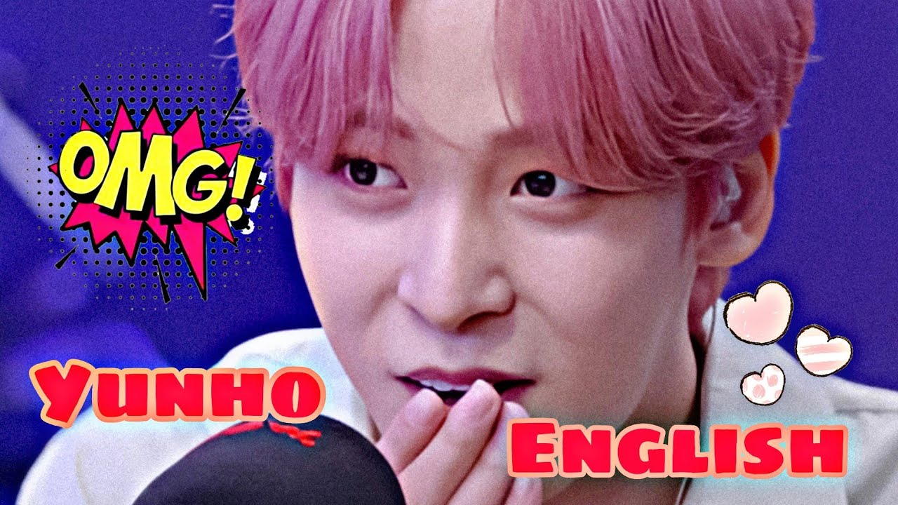 ATEEZ YUNHO SPEAKING ENGLISH FOR 3 MINUTES STRAIGHT