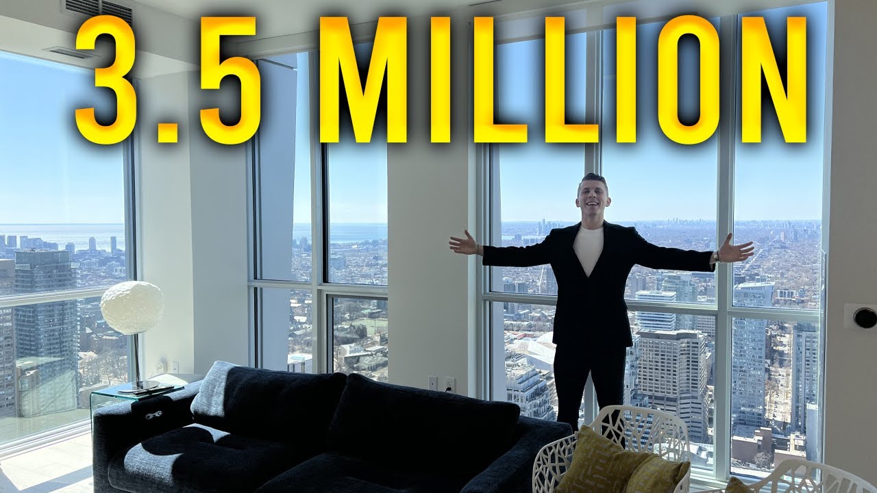 Inside a 3.5 MILLION YORKVILLE TORONTO PENTHOUSE  I  1 Yorkville Ave