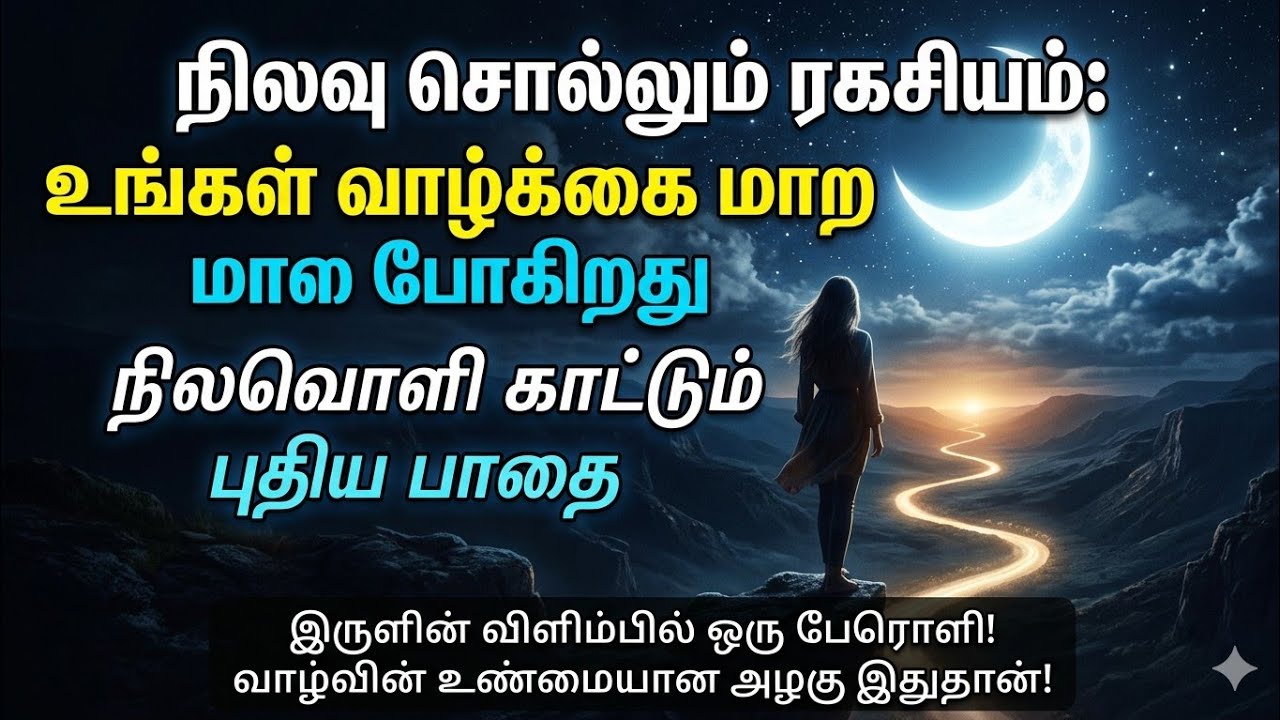 🌕நிலவின் மௌனம் சொல்லும் வாழ்க்கை ரகசியம்👀 #நிலாரகசியம் #nilaragasiyam 