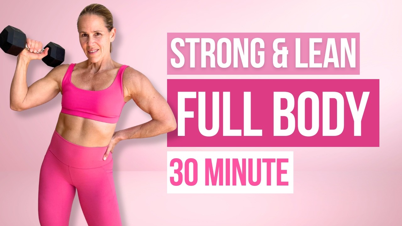 30 MIN FULL BODY DUMBBELL SHRED | Summer Body Shred Challenge