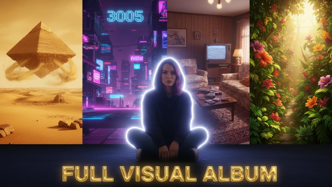 Trippy Trek - TIMEWAVE ZERO (Full Visual Album) | A Psychedelic Hip-Hop Odyssey