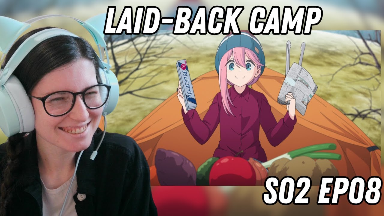 Laid-Back Camp Season 2 Episode 8 Reaction | Solo Camping Adventures!