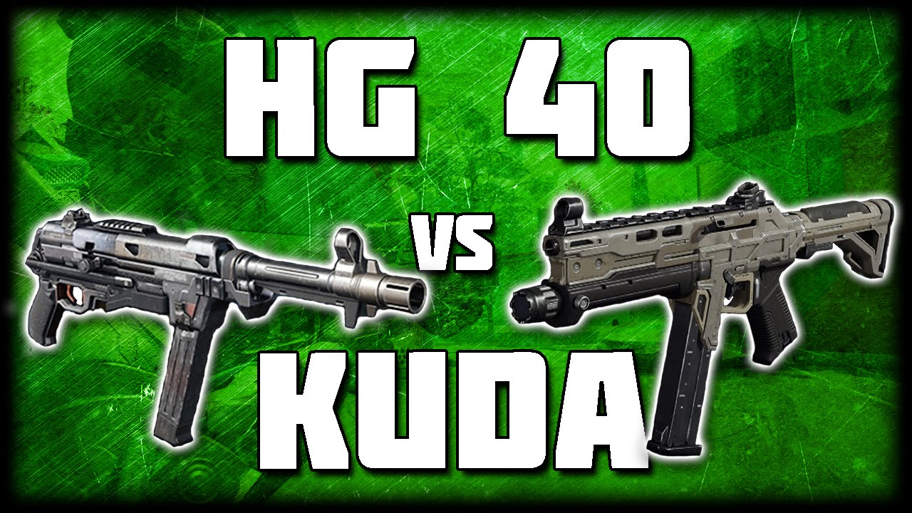 HG 40 vs Kuda | New SMG Stats and Range Chart
