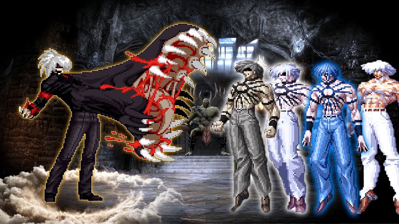 [Mugen KOF] Titan Gold против Super Orochi Team