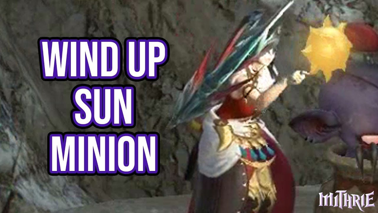 FFXIV 2.25 0337 Wind Up Sun Minion