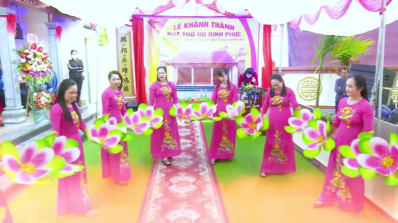 video 2 : Múa khánh thành nhà thờ Đinh Phúc - thôn Tri Lễ