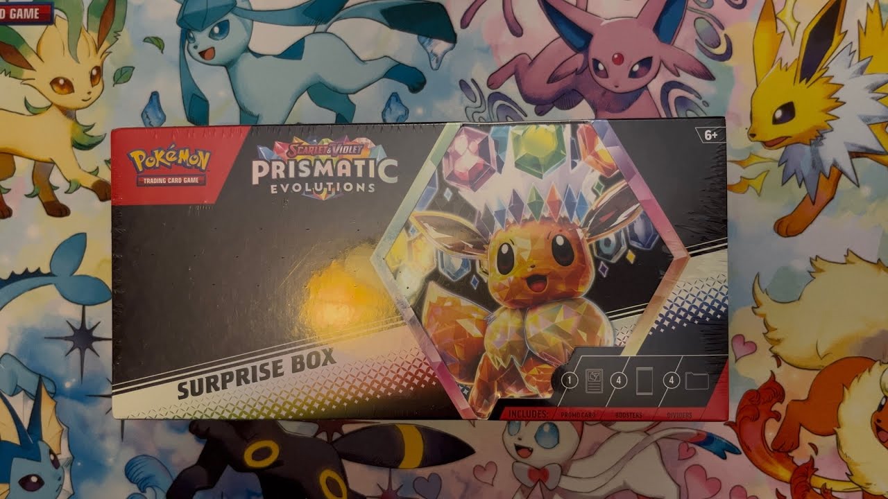 Prismatic Evolutions Surprise Box Beat Down!!