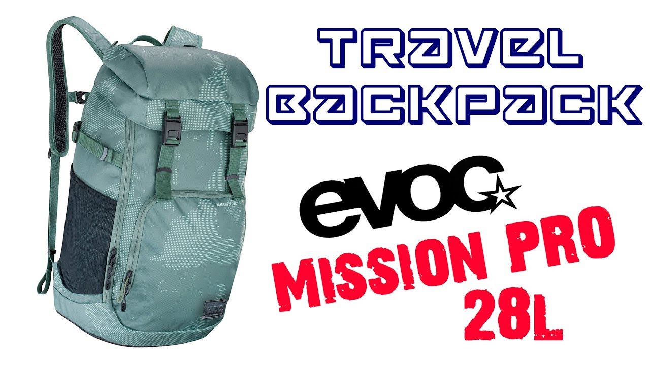 Evoc Mission Pro 28L review Travel backpack Обзор/огляд рюкзака для подорожей і міста