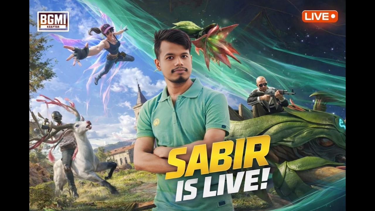 3k subscribe karao sabir is live#bgmilive #pubgmobile