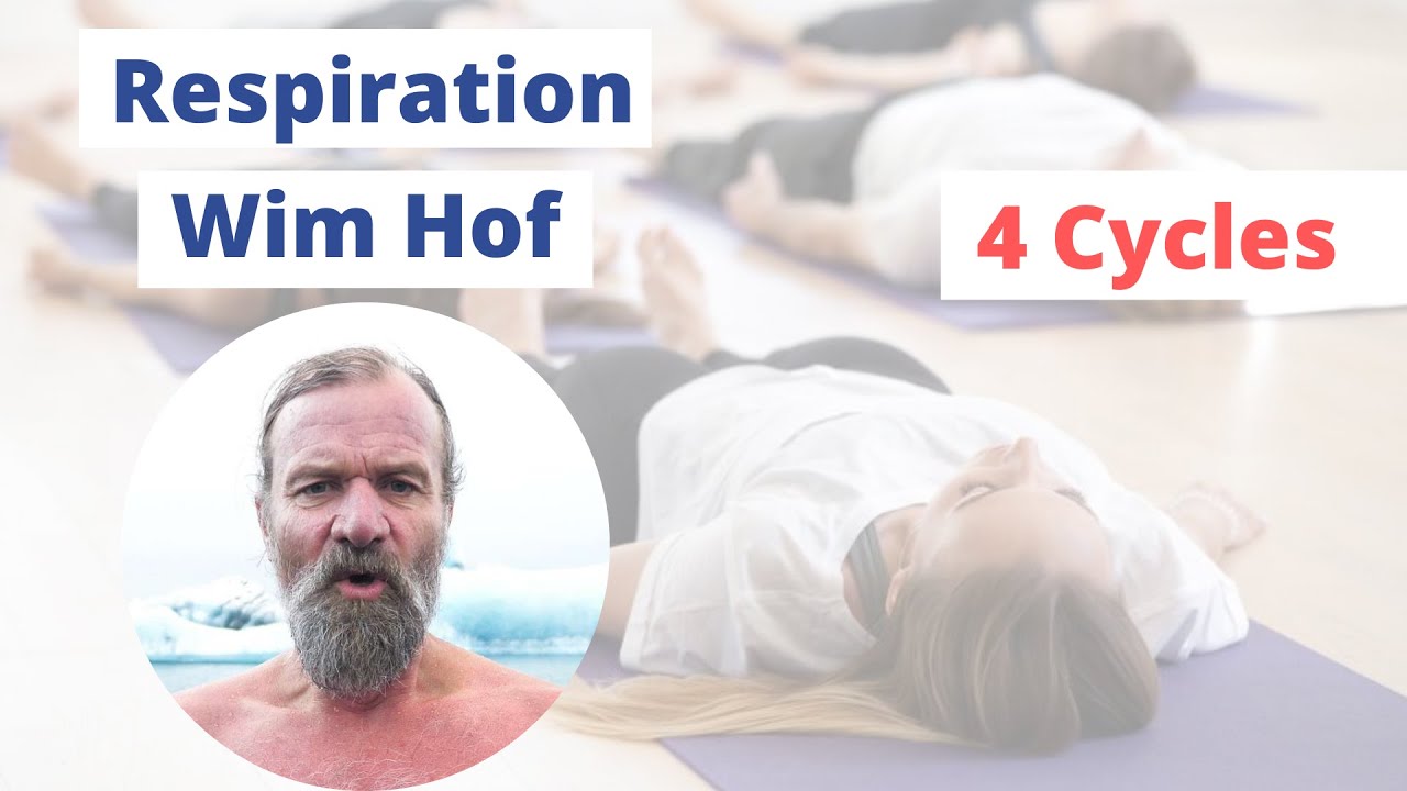 Respiration guidée Wim Hof - 4 cycles  Intermédiaire (en français) - Au son du Handpan