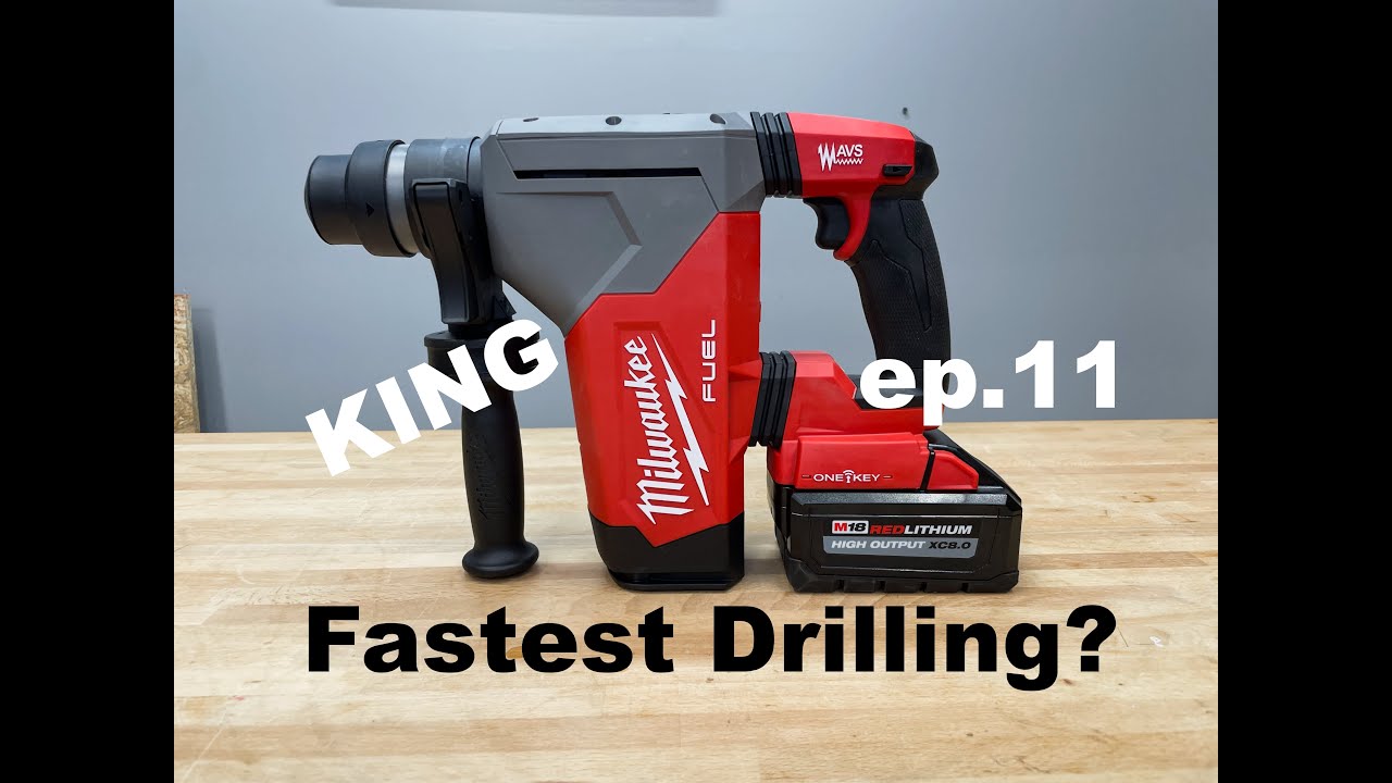 24-20 | Milwaukee M18 FUEL 1-1/8 дюйма SDS-plus — самый быстрый перфоратор для бурения | 2915-20 ...