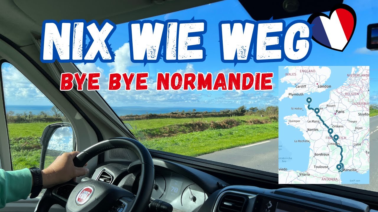 Von der Normandie nach Südfrankreich 🇫🇷   Stellplätze Herbstreise Wohnmobil 2024