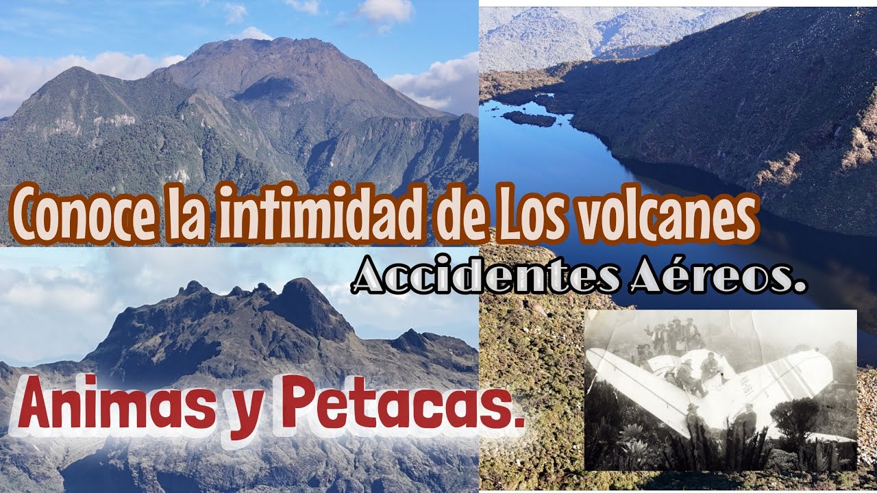 Te muestro los imponentes volcanes Las Animas y Petacas. Complejo de lagunas. #Ganaderiaymuchomas