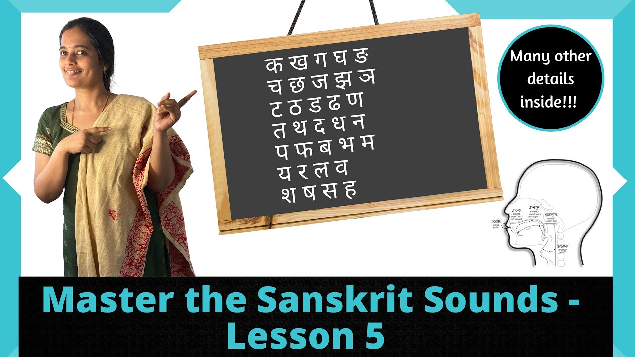 The Sanskrit consonants - Varnamala Series - Episode 5