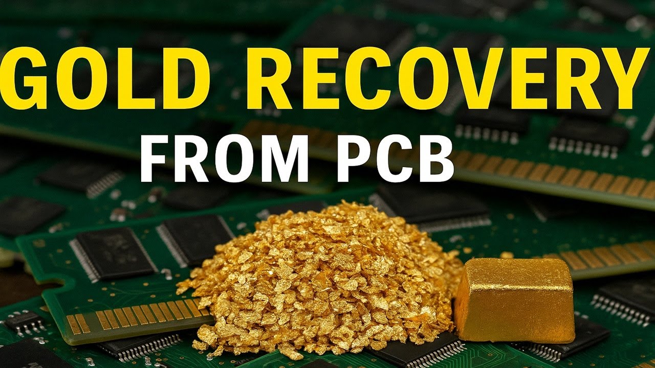 Gold Recovery from PCB Boards – Acid/Peroxide & Aqua Regia Method