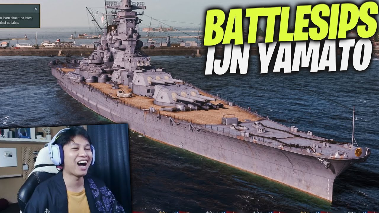 IJN YAMATO: REVIEW SAMSAK TERBESAR DARI JEPANG GEDE BANGET!! - WORLD OF WARSHIPS