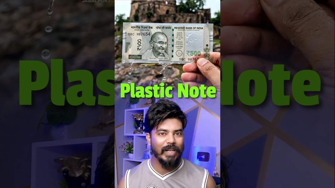 😱India May Get Plastic Notes Soon 😱 India's Paper Money Is DISAPPEARING? #shorts