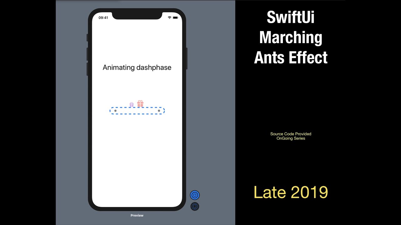 SwiftUI Animation Series - Marching Ants Effect Animation (Part 4)