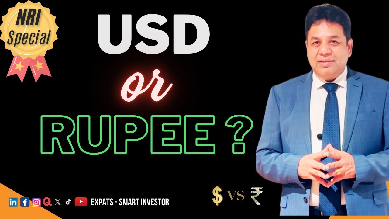 2 Minutes! Keep Money in Dollar or Rupee ? NRI Special | USD vs Rs ! Jitendra Shrivastav | UAE INDIA