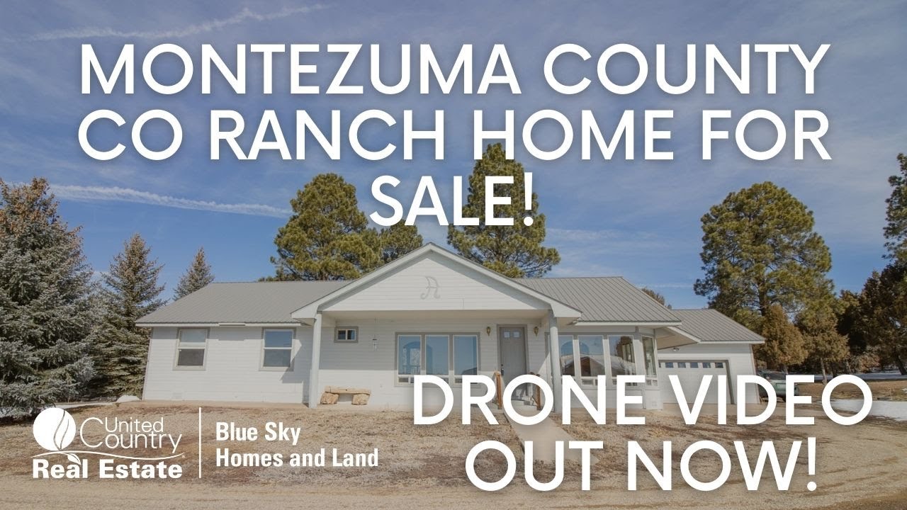 Colorado Ranch Home For Sale in Mancos, CO!
