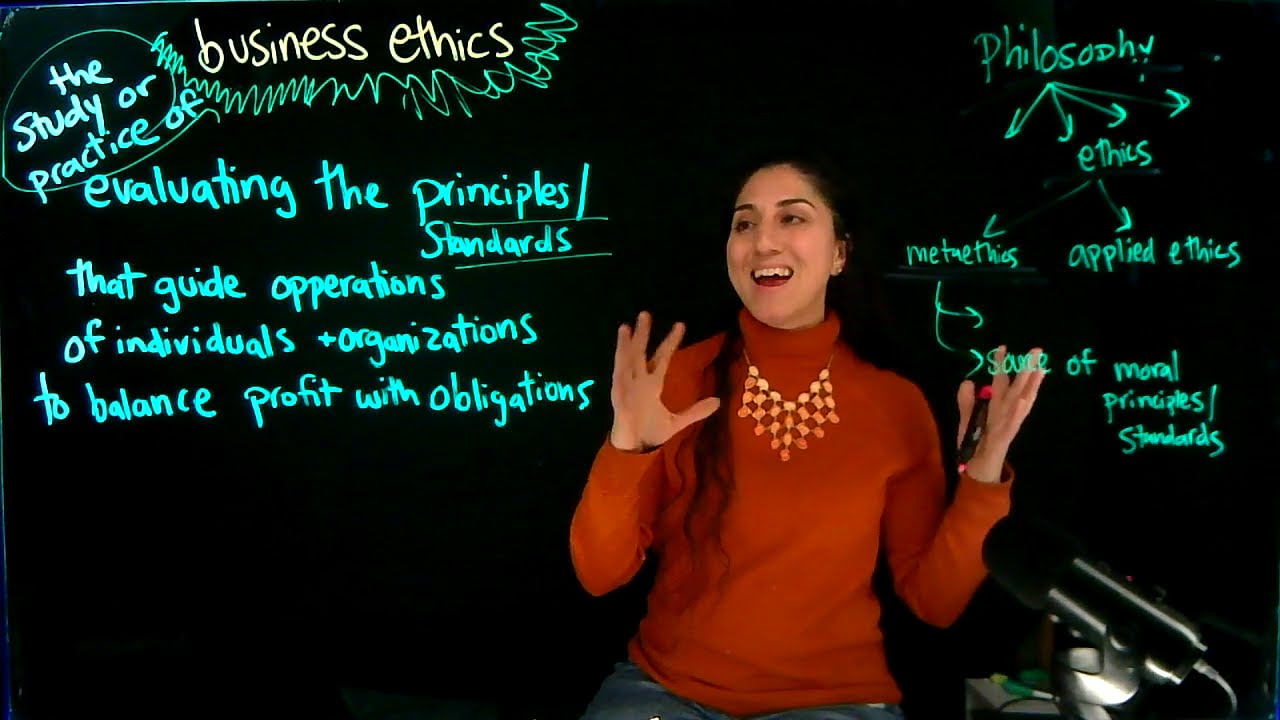 Dr. Sahar Joakim, What is Business Ethics?