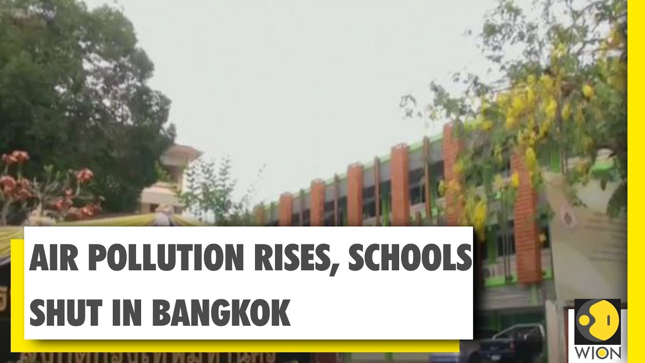 Air Pollution Reach 'Hazardous' Levels In Bangkok, Schools Shut | WION | World News | Live News