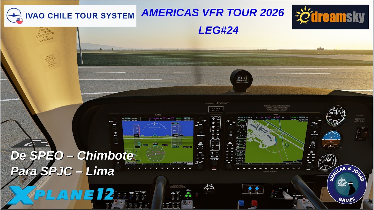 LEG#24-RUMO À CAPITAL PERUANA COM ERRO GROSSEIRO NO POUSO!