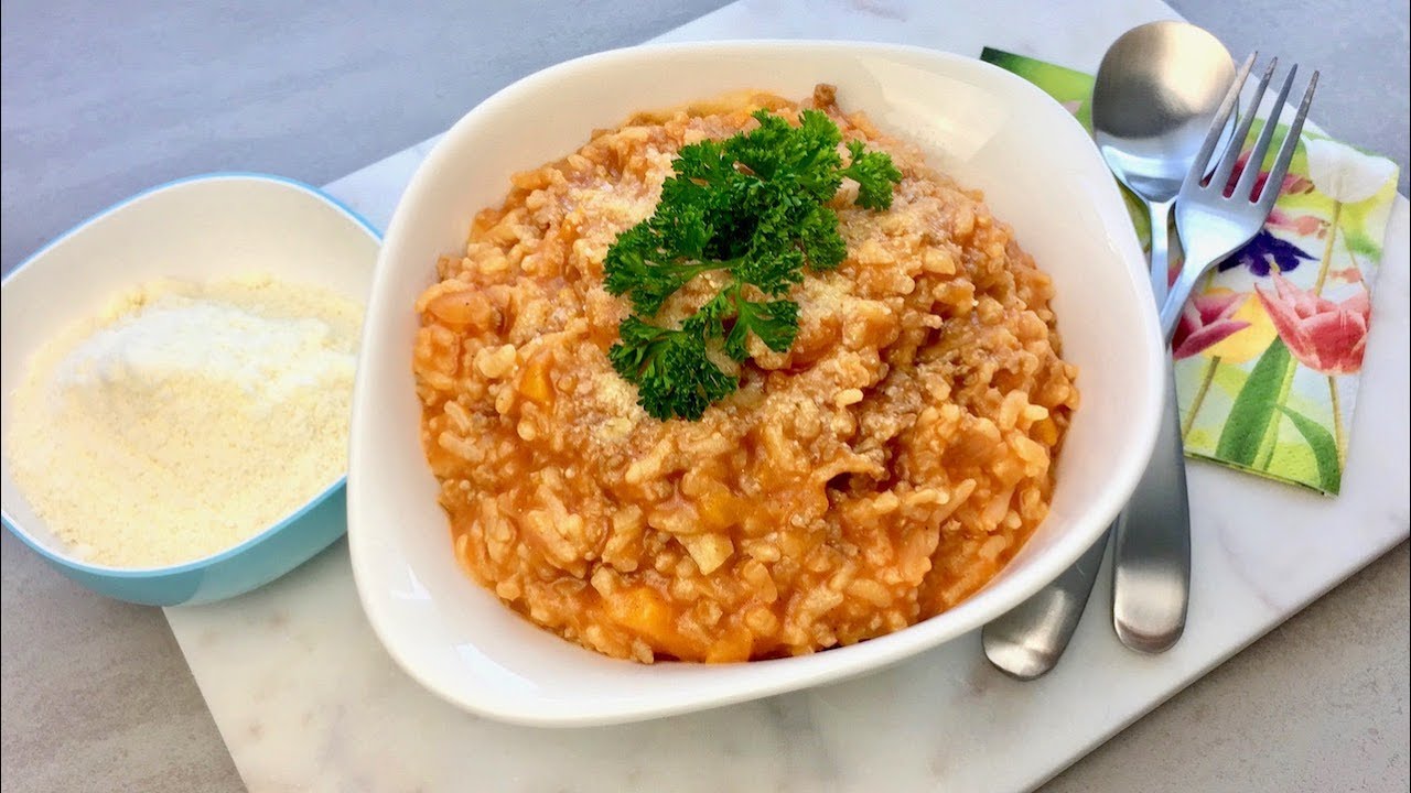 Hackfleisch-Risotto aus dem Thermomix® TM5 / TM6 -  Thermilicious