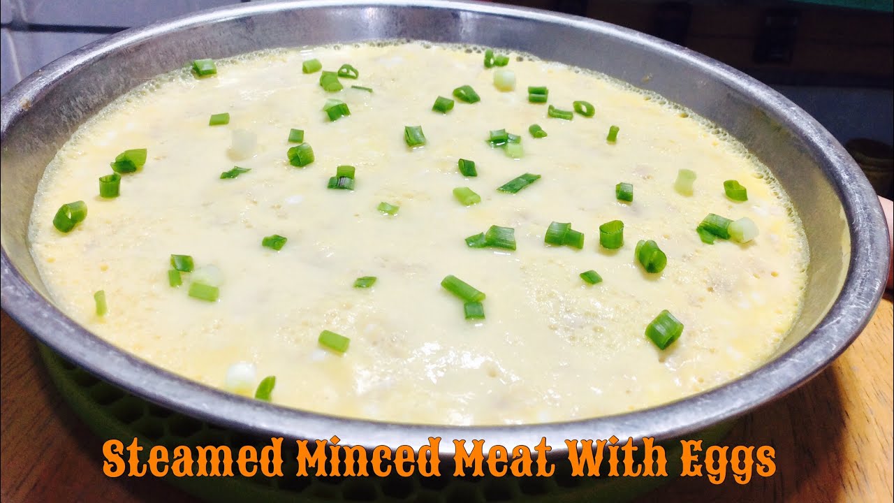 Steamed Minced Meat With Eggs - All Time favourite